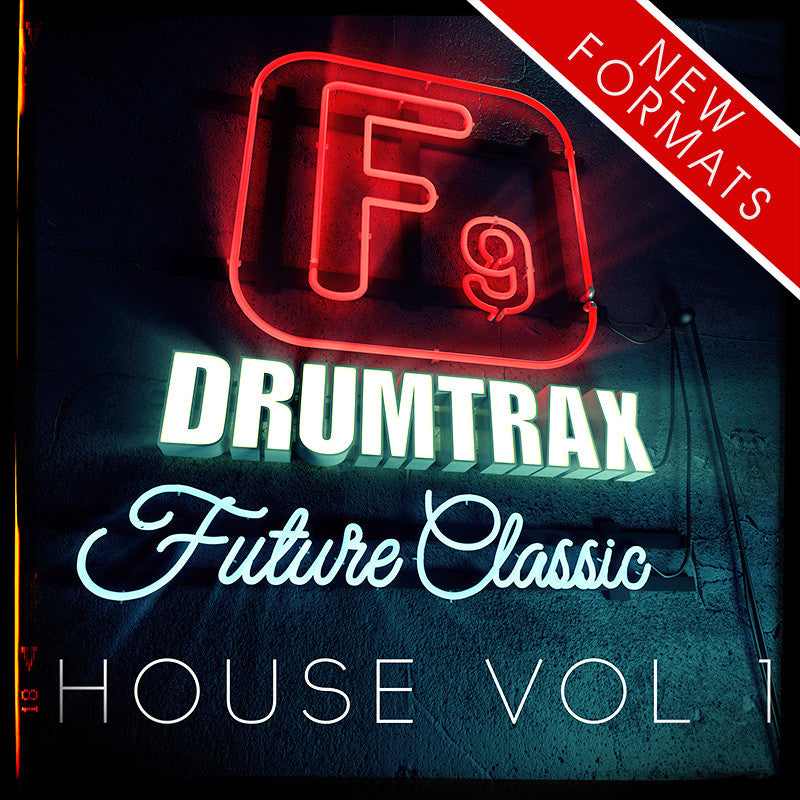 F9 Drumtrax Future Classic Vol1 Drum and FX Stems - House 118-122 BPM - F9 Audio Royalty Free loops & Wav Samples