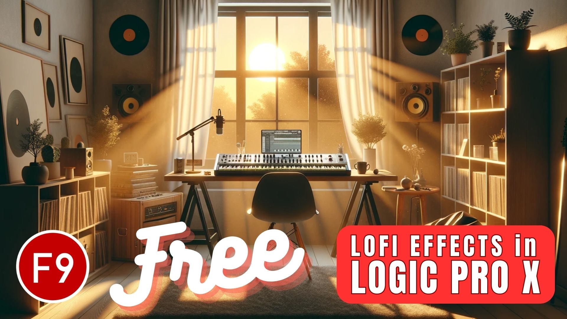FREE Lofi pitch FX in Logic with any Instrument