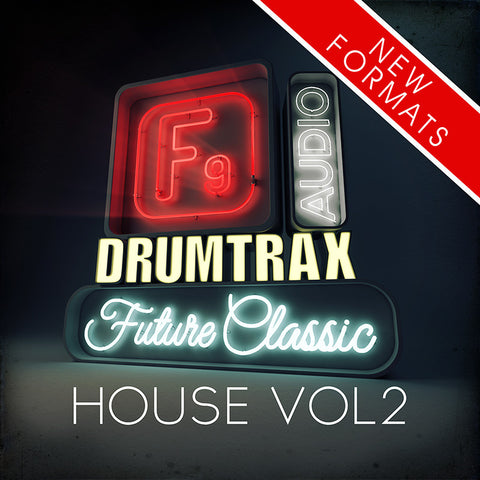 F9  Drumtrax Future Classic Vol2 Drum and FX Stems - House 124-128 BPM - F9 Audio Royalty Free loops & Wav Samples