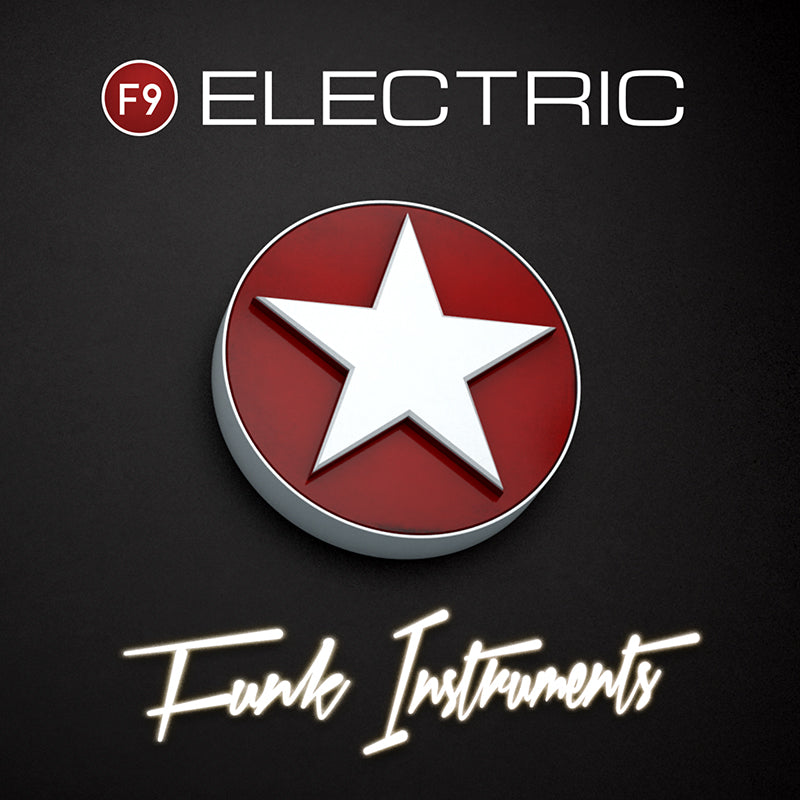 F9 Electric Funk Instruments & Multisamples - F9 Audio Royalty Free loops & Wav Samples