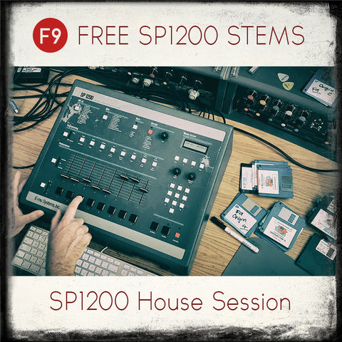 F9 FREE SP1200 House Beat Stems . - F9 Audio Royalty Free loops & Wav Samples